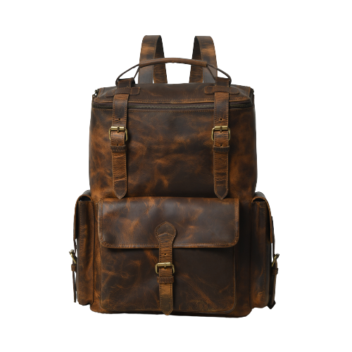 "Ragg" Leather Backpack by Klasse Leer: Your Stylish Companion for Everyday Adventures