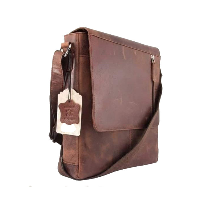 Hunter Leather Cross Bag - MBAE17